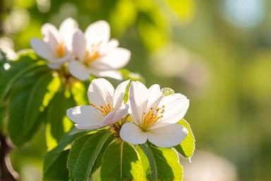 Fresh flowers blooming in spring, symbolizing seasonal allergies