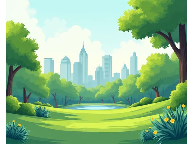 Cover of 'Atlanta Wellness Guide' PDF featuring a lush park scene.