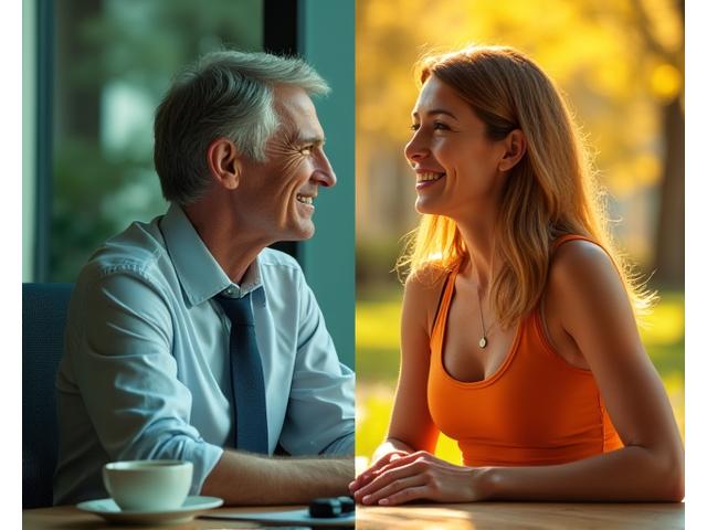 Side-by-side comparison illustrating a person feeling fatigued before, and vibrant, active after, symbolizing a lifestyle transformation.