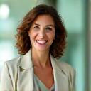 Portrait of Emily Davies, a smiling woman