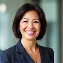 Portrait of Sarah Chen, a cheerful woman