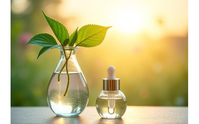 Sunrise over a dewy meadow, symbolizing an energizing morning glow routine.
